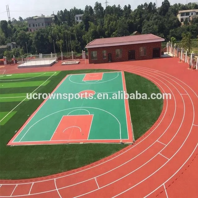 Rubber Synthetic Running Track Material Made in China