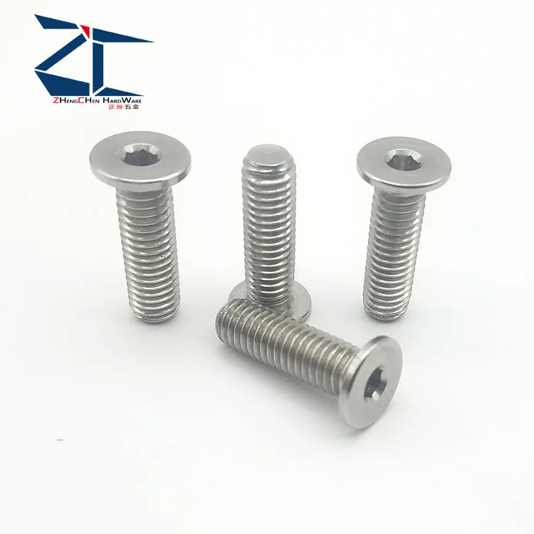 product customized high quality hex socket extra low head cap screws 500 pieces per package-37