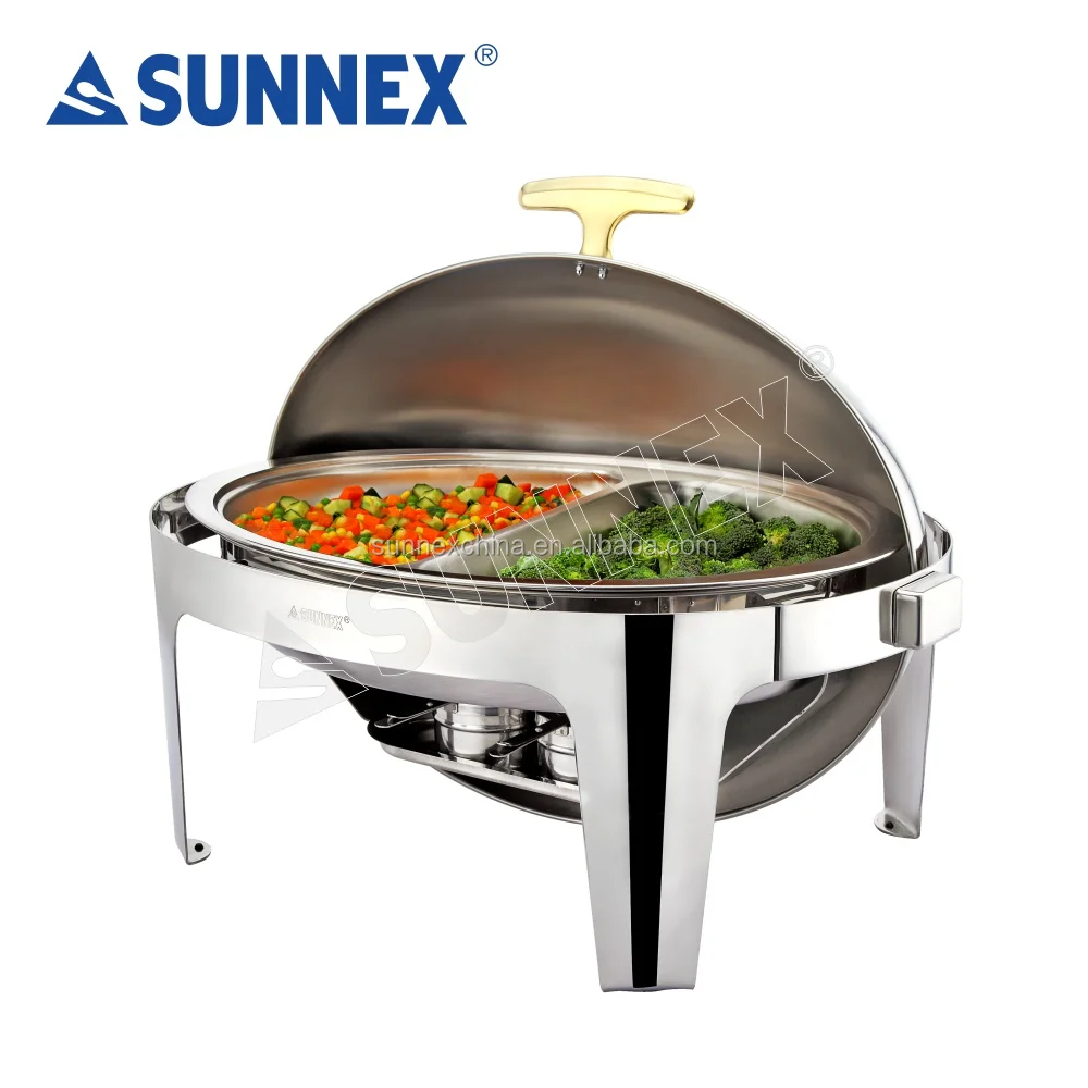 Sunnex Round Roll Top Chafing Dish For Buffet Dinner - Buy Cheap Chafing  Dish,Roll Top Chafing Dish,Buffet Chafing Dish For Restaurant Buffet Dinner  Product on 