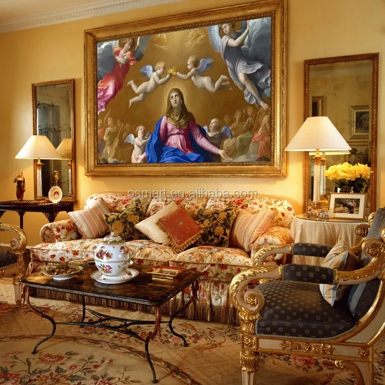 Old Experienced Artist Handmade Wall Art Classical Europe Art Oil Painting Paradise Angels Paintings On Canvas For Gallery Decor Buy Art Gallery Decor Oil Painting For Gallery Product On Alibaba Com
