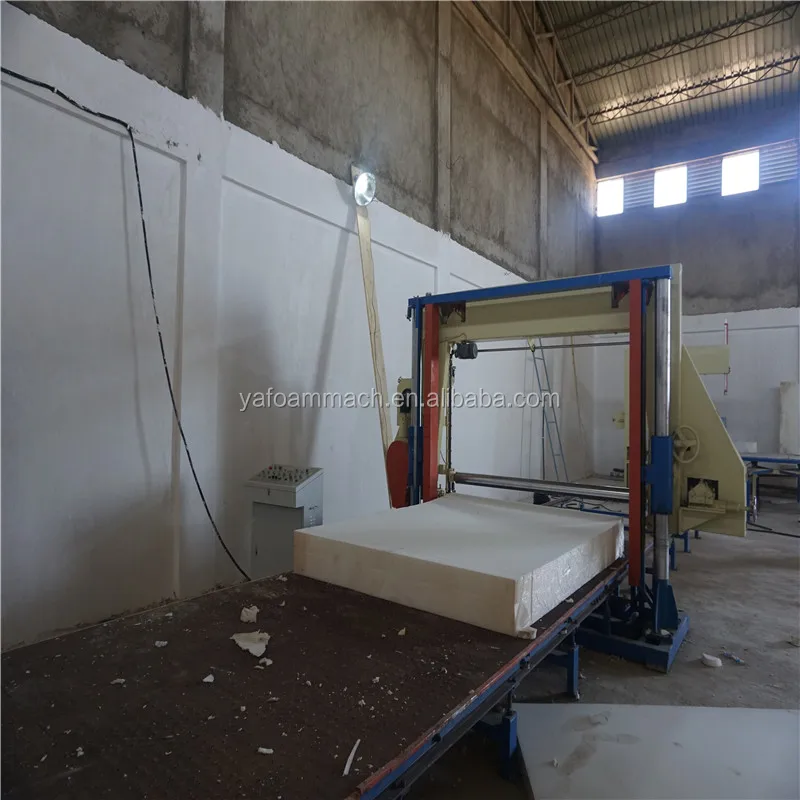 Automatic Horizontal Foam Cutting Machine Plastic Cutting Equipment
