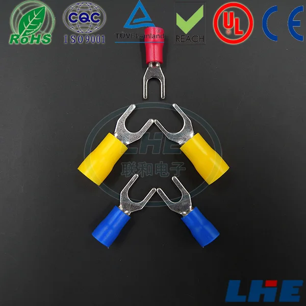 Fork Cable Terminals Electrical Connectors Types