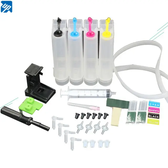 Amazon.com: Sistema de tinta continua a granel (CIS) para: HP Deskjet D4260  D4360 (cartucho relacionado #: HP74, HP75) : Productos de Oficina