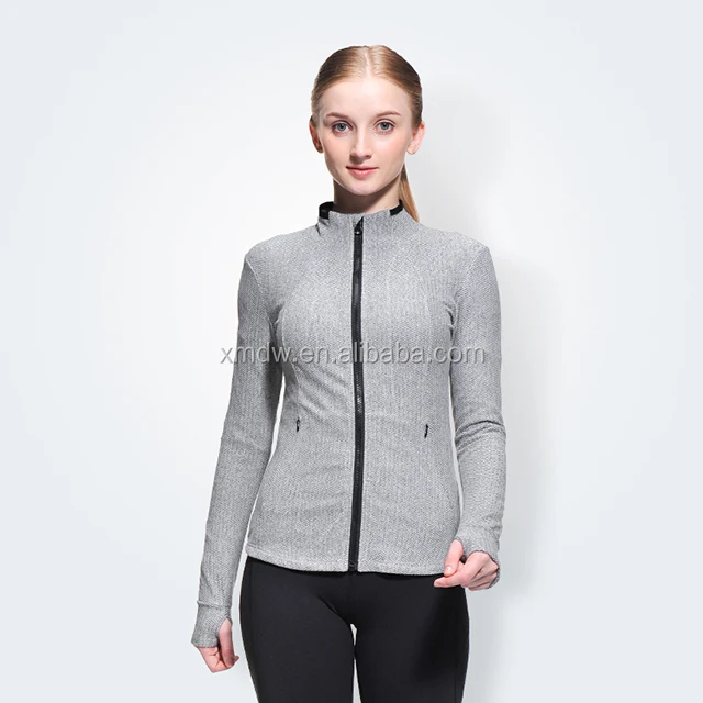 Long Sleeve Yoga Jacket Running Coats Fitness Sports Casual Jacket Slim Fit  Lightweight Full Zip Up Yoga Workout Jacket - Buy Slim Fit Lightweight Full  Zip Up Yoga Workout Jacket,Fitness Sports Casual