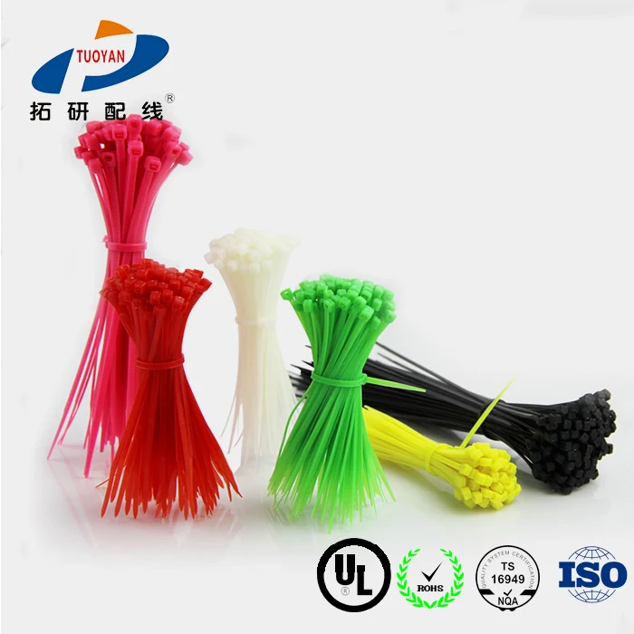 Excellent Quality and Multi-colors Nylon Cable Ties with Exquisite Workmanship for Bundle Marker details