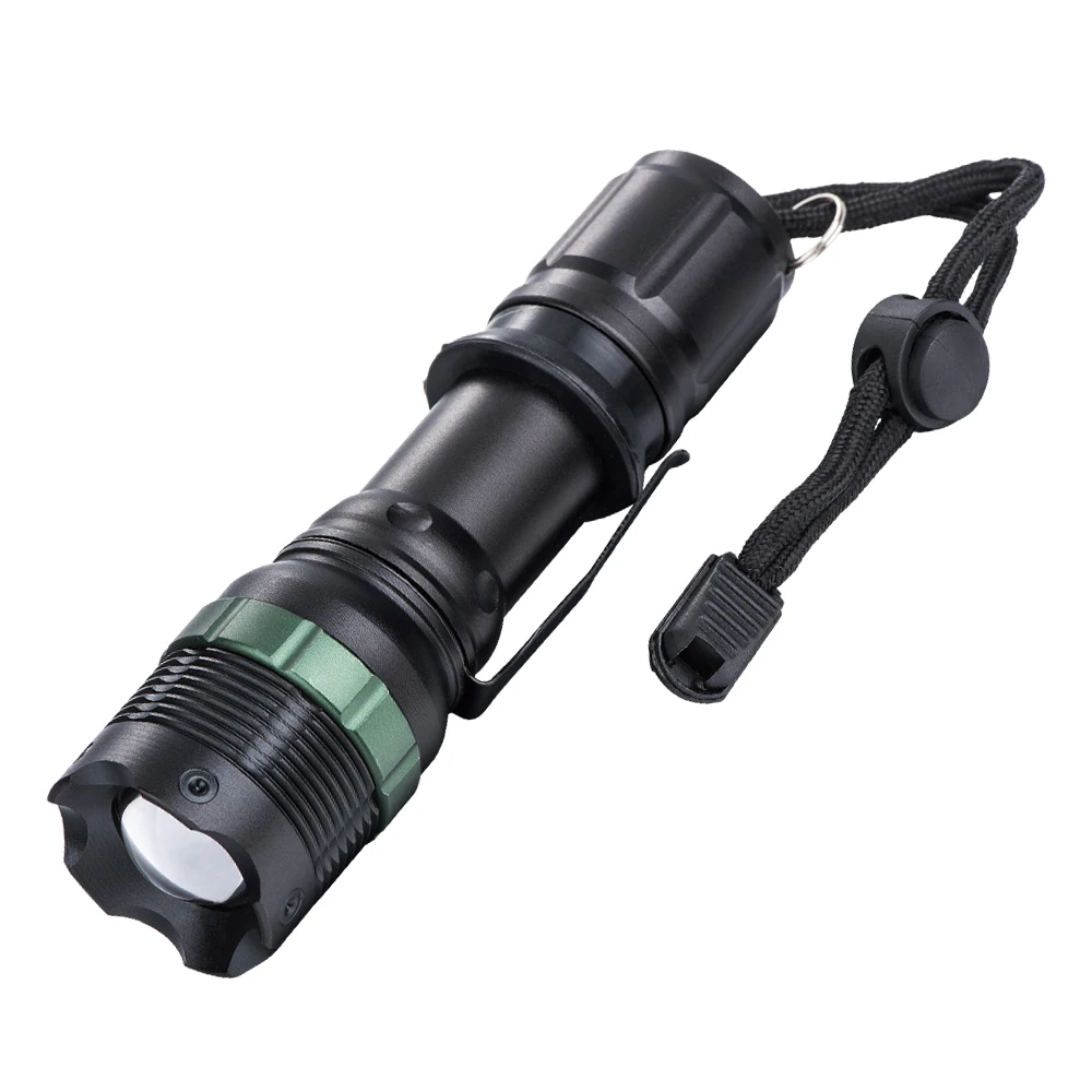 Powerful XPE Led Tactical Flashlights 18650 Rechargeable Flashlights Torches for Camping Rechargeable Battery Aluminum Alloy 10