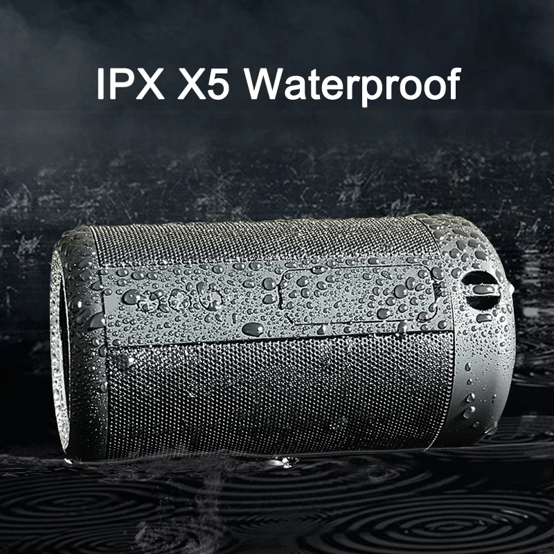 
Внешний аккумулятор ATSOUND, водонепроницаемый беспроводной портативный мини-динамик 