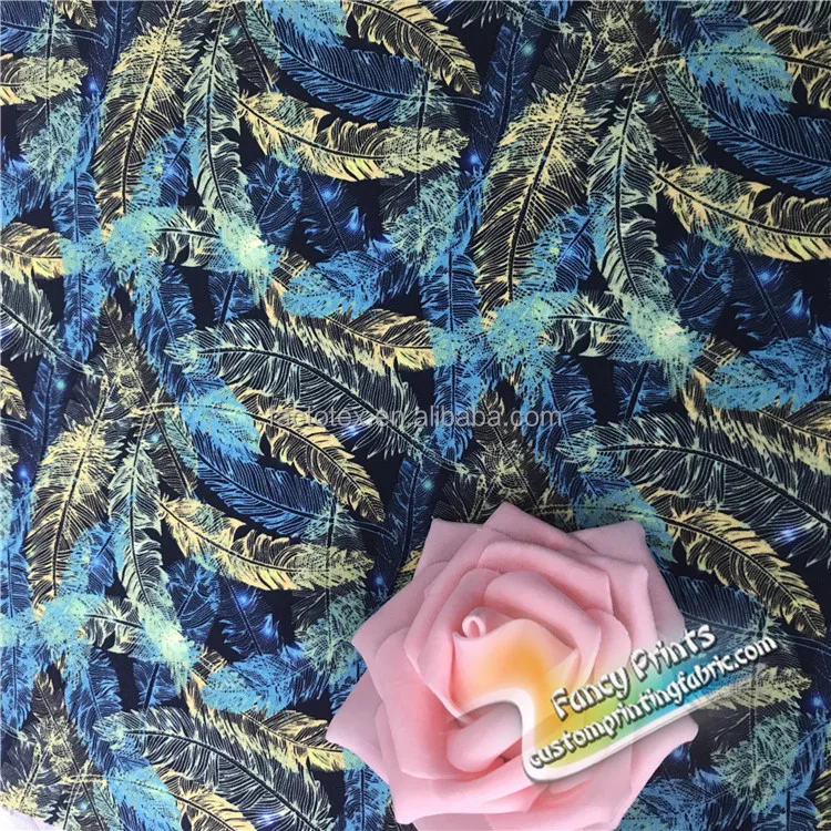 Шифоновая ткань из 100% полиэстера с принтом на заказ, шифоновая ткань из полиэстера