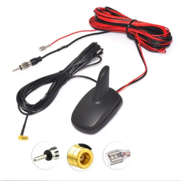 Dab+fm/am Car Digital Radio Aerial Roof Mount Antenna With Amplified
