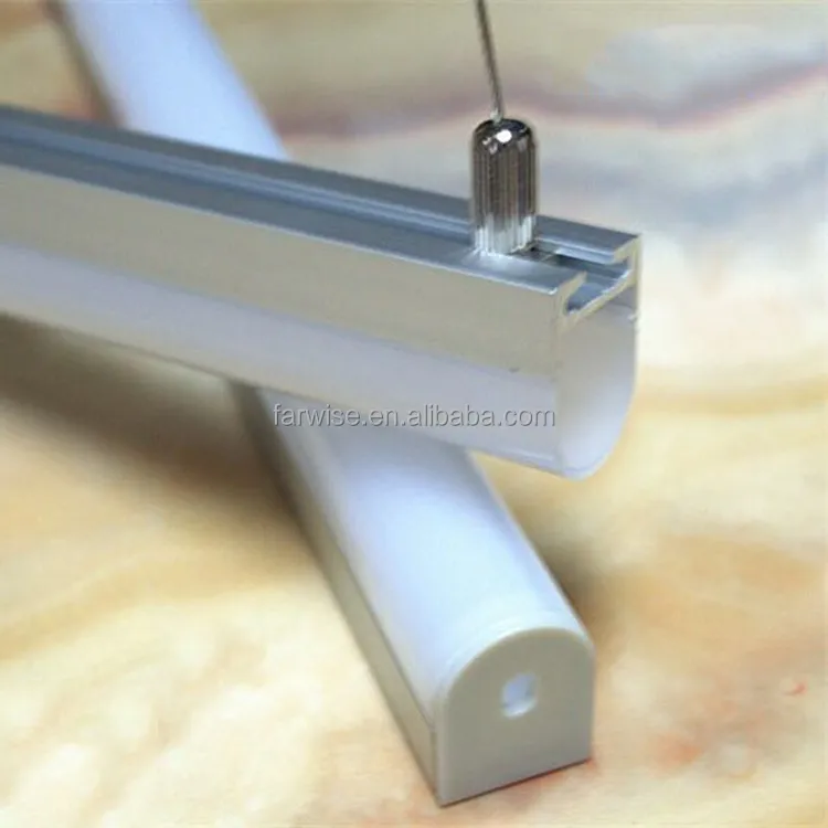 Customized LED Pendant Linear Light Diffuser  Led Tube Light Fitting  LED Batten Lamp Accessories