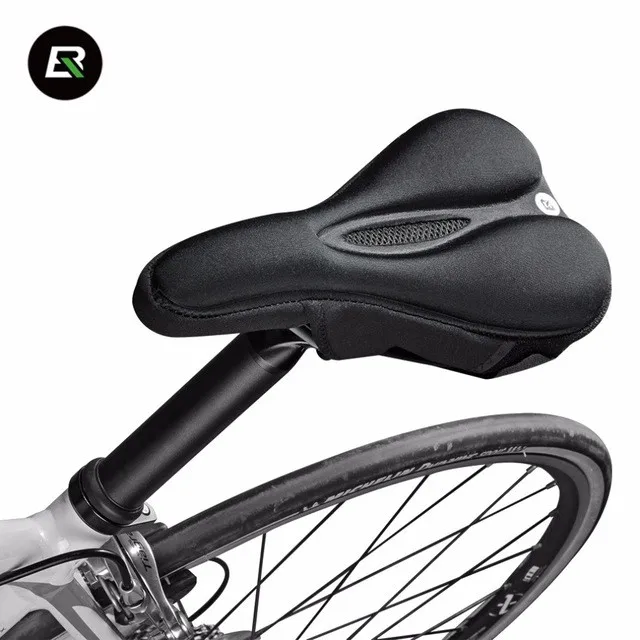 ROCKBROS Soft Cushion Seat Match Breathable Anti-Slip Hollow Bicycle Saddle  Cover