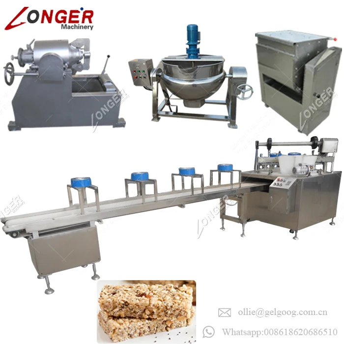 Легкая в использовании энергосберегающая машина для производства рисовых конфет попкорна шариков линия по производству бара с воздушным рисом