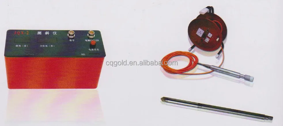 Geological Drilling Borehole Inclination Survey Tool for Vertex and Azimuth