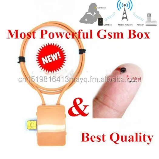 Spy Earpiece Model Smallest Micro Wireless Bluetooth Invisible GSM Neckloop