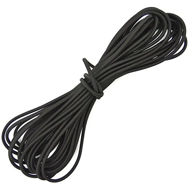 Круглая китайская Скакалка 4 мм полиэфирная плетеная нить эластичные