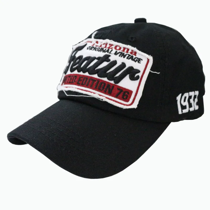 Dad Hat Featur Letter Applique Elastic 