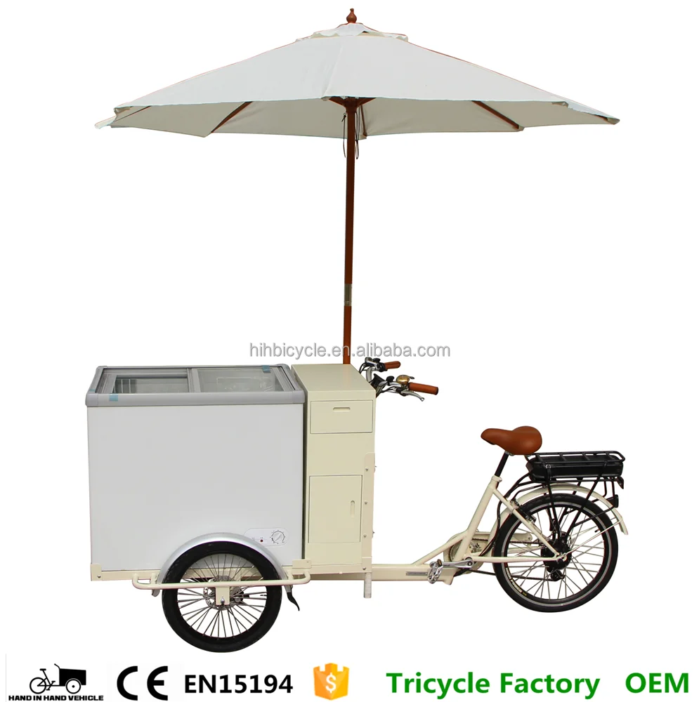 tricycle with umbrella