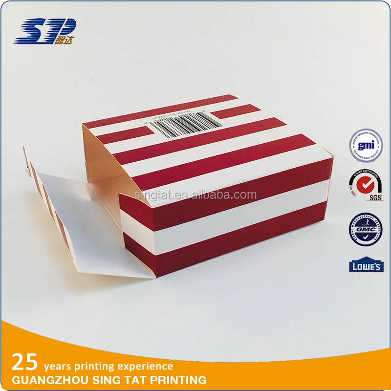Лучшая цена бумаги double deck упаковочная коробка
