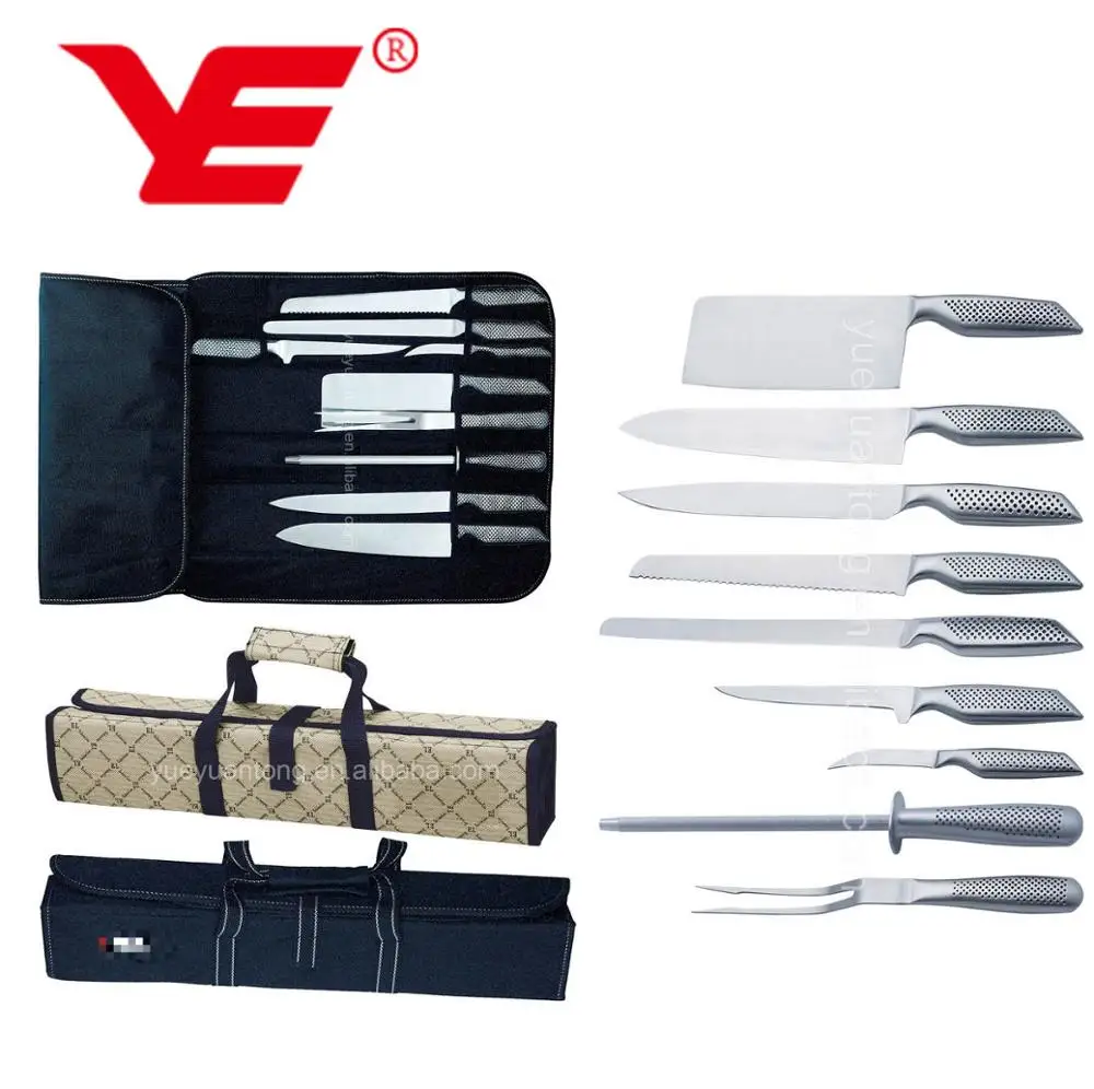 9pcs Swiss Kitchen Multi Knife Set with Credit Card Knife