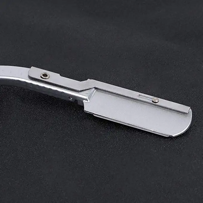 Парикмахерская бритва, профессиональная прямая бритва, ручная работа для мужского бритья с 10 лезвиями