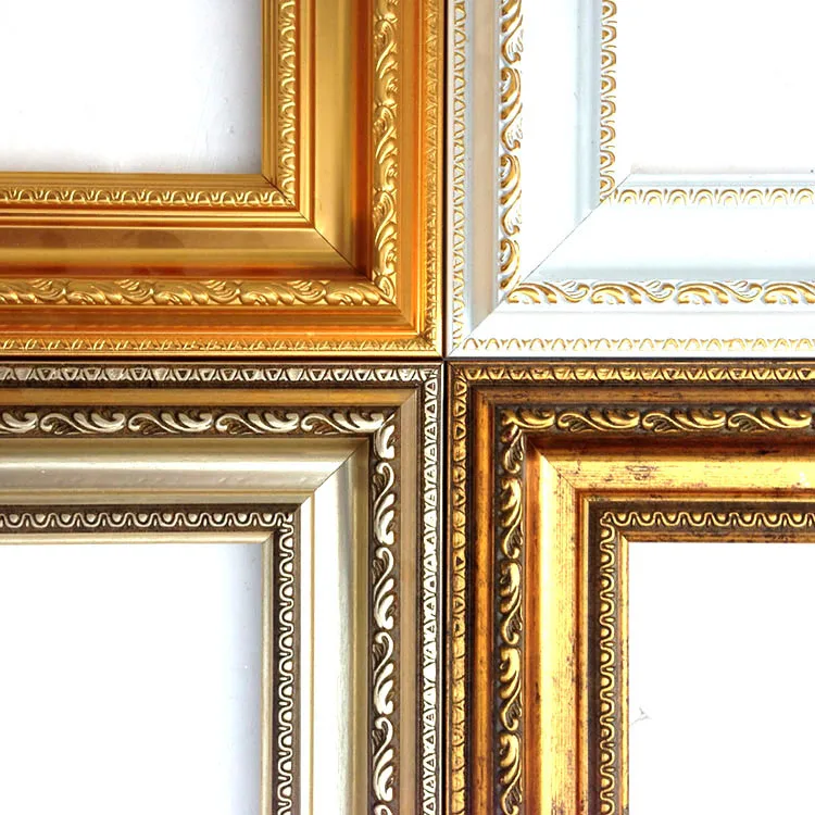 Lot De Moulures Décoratives De Style Antique - Coins Ornés Pour Cadres Photo Et Miroirs