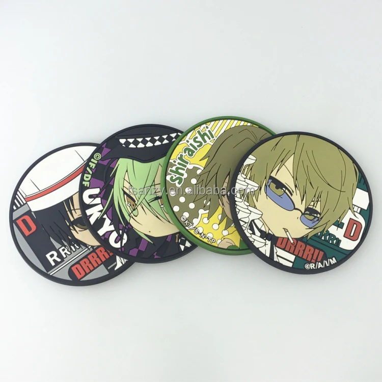 Custom Mold Anime Characters Cool Boy Pvc Drinking Cup Pad Buy Cup Pad Drinking Cup Pad Pvc Drinking Cup Pad Product On Alibaba Com