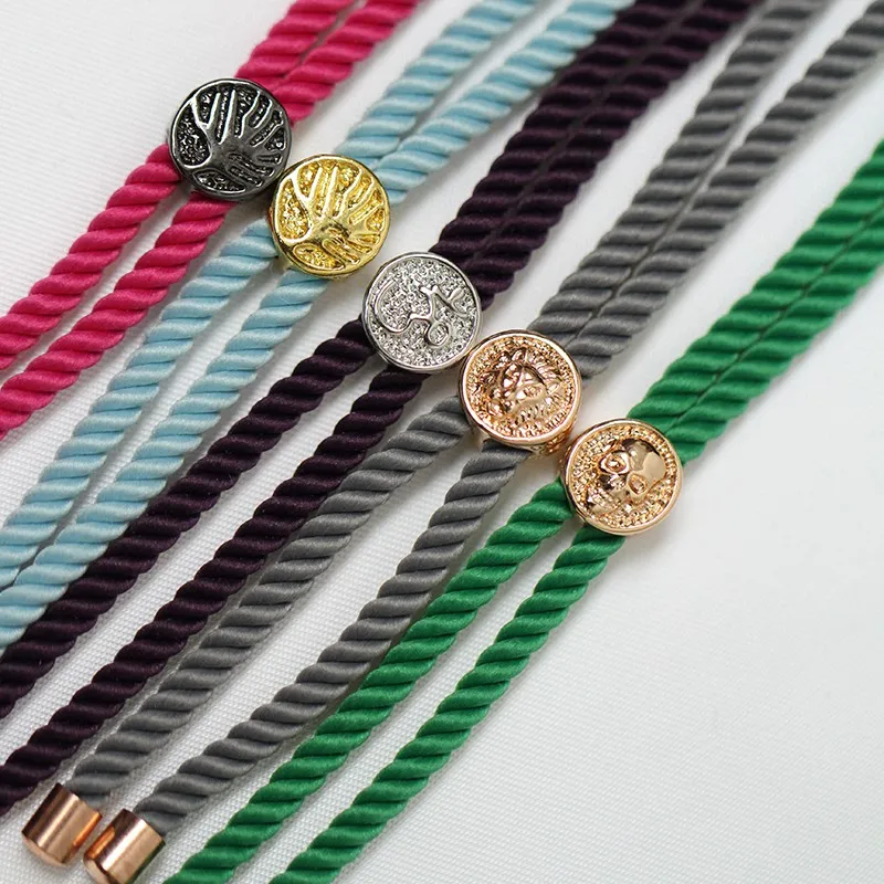 Bulk Sale Multi Colors Rope Cord String Bracelet Lace Shoelace Bracelet