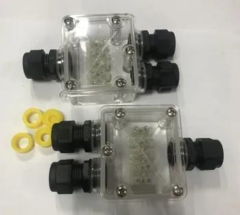 3ウェイIP68防水ジャンクションボックス450V PTI 250 T85 UL94-V0耐火