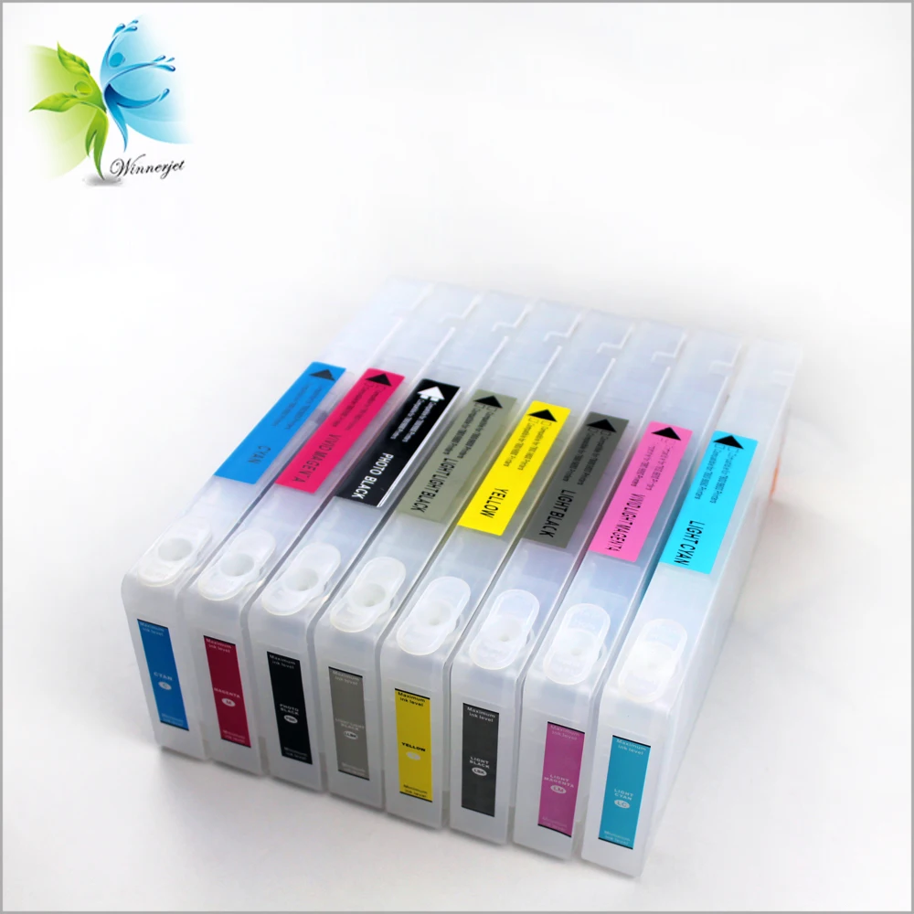 Precio Al Por Mayor 350ml T604 Cartucho Con Chip Reajuste Para Epson  7800,9800 De 7880 Cartucho De Tinta 9880 De Recarga - Buy Recarga De  Cartuchos De Tinta,Para Epson,9880 Cartucho De Recarga