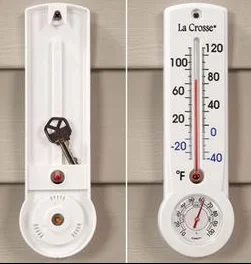 Наружный комнатный настенный керосиновый термометр