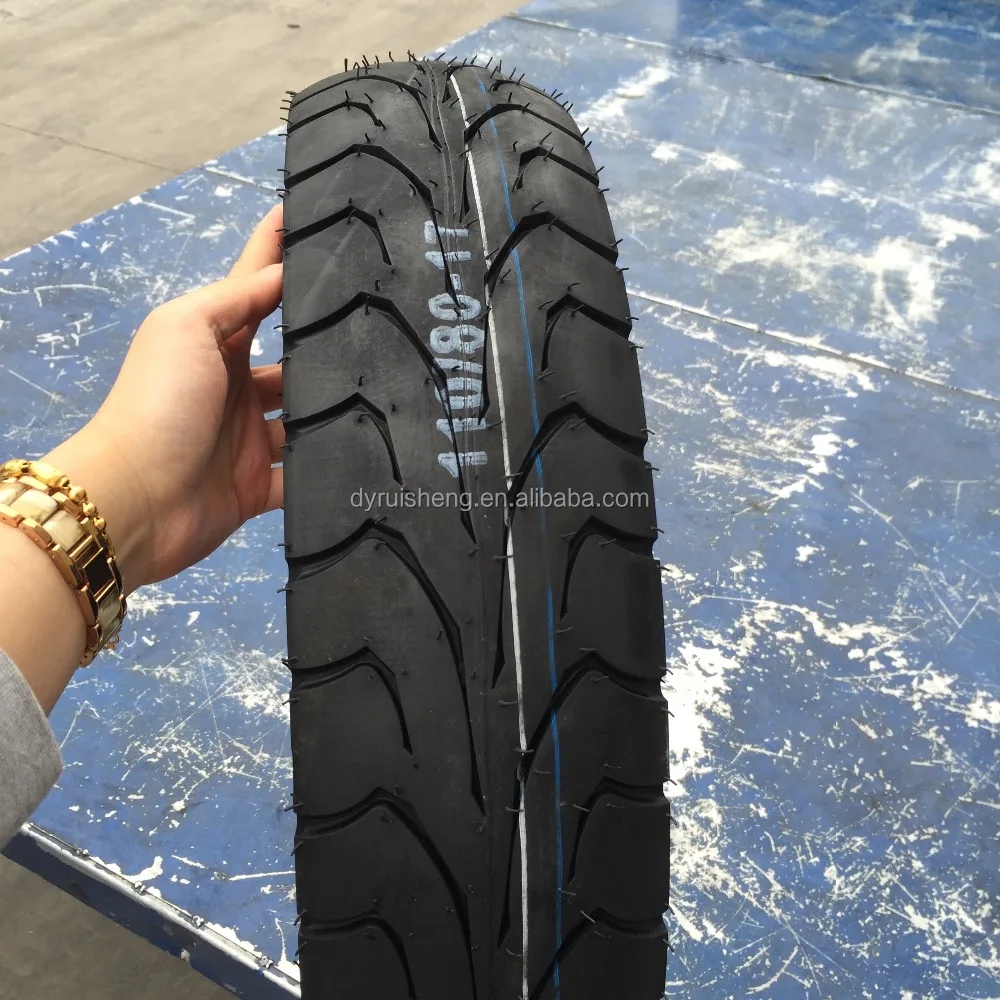 Фабрика Dongying Ruisheng высокая степень натурального каучука мотоциклетная шина 110 70