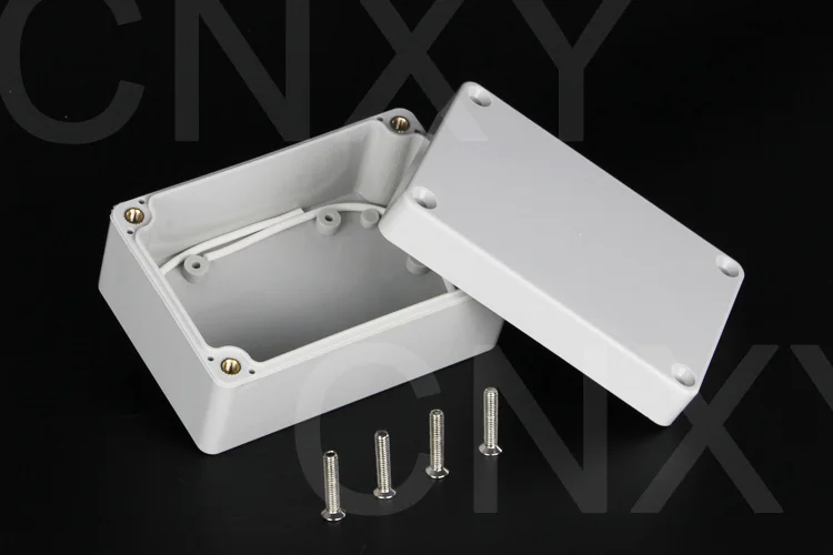 100*68*50mm Small Plastic Junction Box Waterproof Transparent Cover Plastic Antenna Enclosure