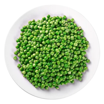 Long-term carton packing frozen green peas