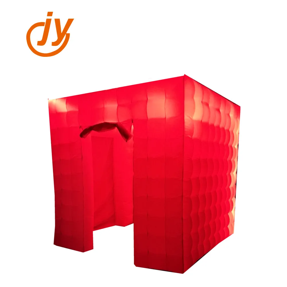 Высококачественная надувная светодиодная фотобудка для коммерческого съемки в аренду 2 5x2 5