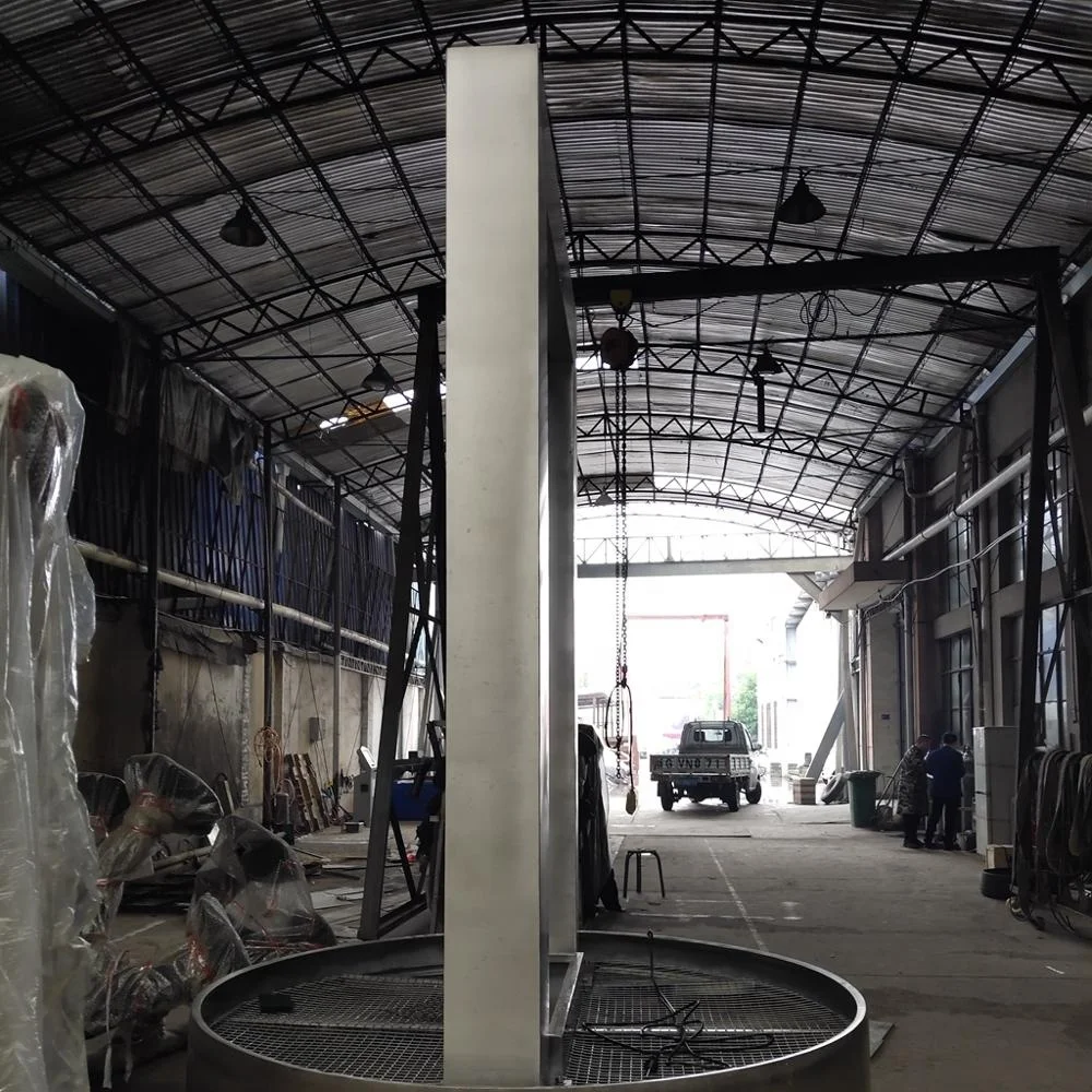 Custom Modern Metal Arts Waterfall Outdoor Decoration Garden Statue