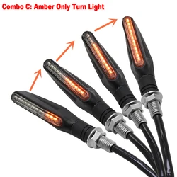 Универсальный индикатор поворота для мотоцикла 335SMD поворотник плавной воды 12 светодиодов