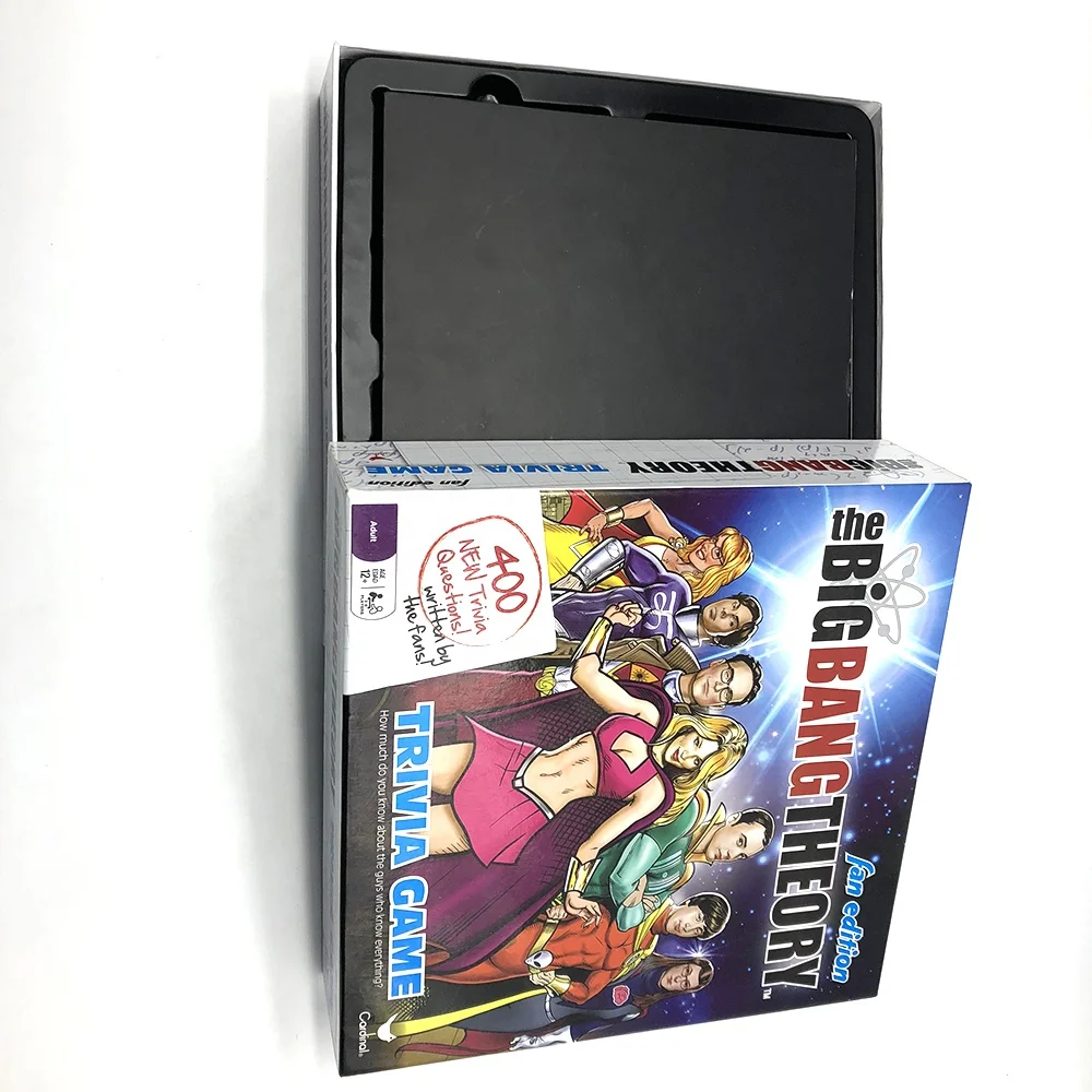 
Новый дизайн, изготовленная на заказ интеллектуальная настольная игра, печатная картонная игра, производитель в Китае 