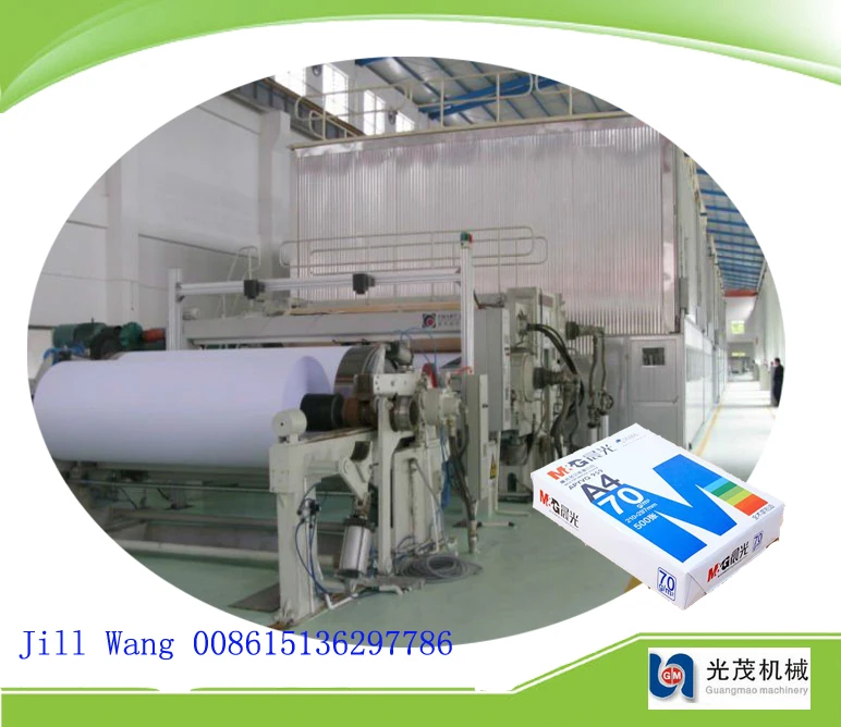 Wholesale A4 70 Gsm Paper Making Machinery and Copy Paper Production Line Industry Making Equipment