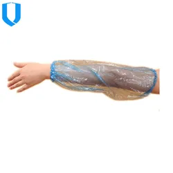 Disposable Waterproof Protective Oversleeve PE Sleeve Arm Cover for Food Cooking