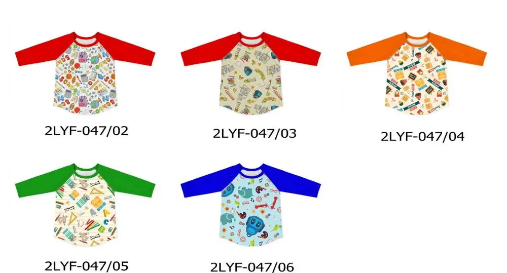 
 Новый дизайн; сезон осень; топы; футболки для девочек с рукавами реглан  
