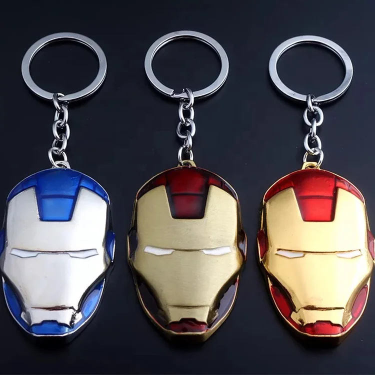 Móc Khóa Mặt Nạ Iron Man Lưu Niệm Phim Truyện Tranh Marvel - Buy ...