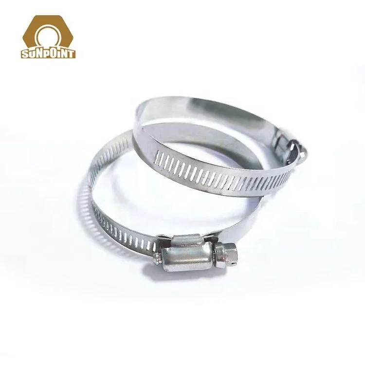 Quick Release Ss Automotive Handle Zinc Plated British American Stainless Steel Pipe German Type Hose Clamp for Car