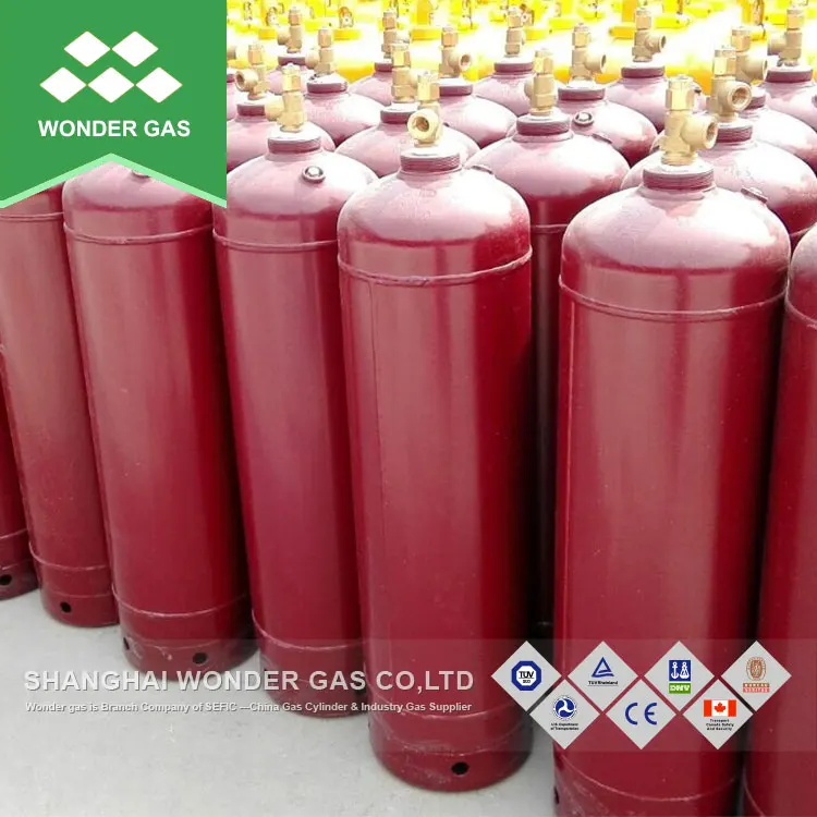 Industrial Welding Acetylene Cylinder Dot8al 2l 2.2l 24.9l 26.2l 40l