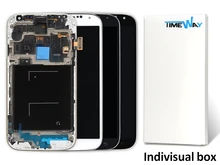 2pcs 10 months warranty AAA Mobile Phone LCD Screen Display Digitizer + Frame Assembly For Samsung S4 i9505 -Timway