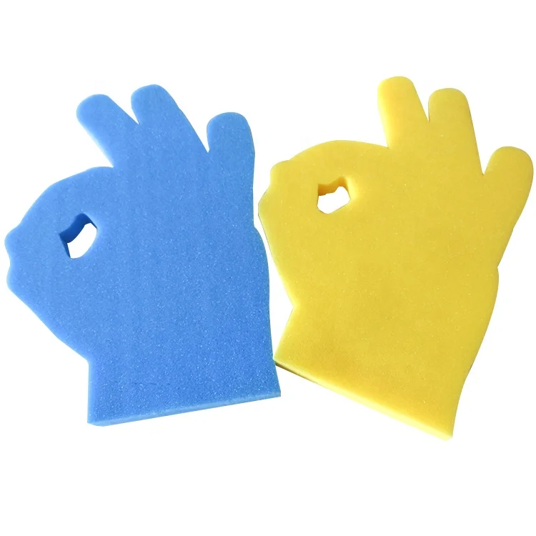 Promotional Customized Logo Cheering Foam Hand Without Printing