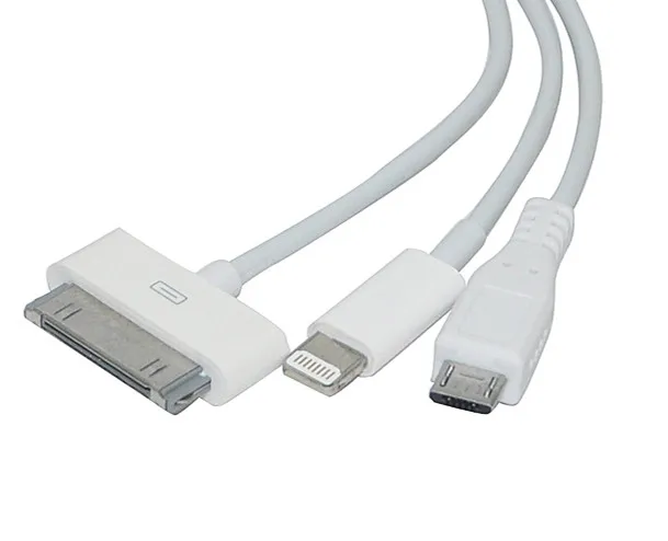3 в 1 micro usb кабель для передачи данных splitter смартфон