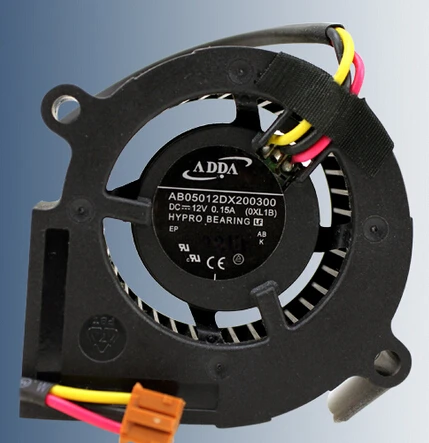 ADDA 5020 AB05012DX200300 12V 0 15A 3Wire Cooling fan for Mitsubishi Turbofan GX560 projectors