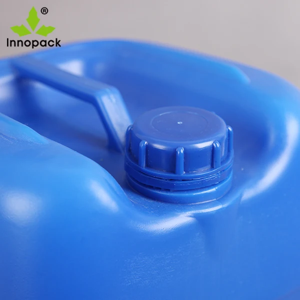 25L blue HDPE food grade plastic barrel for chemical liquid jerry can