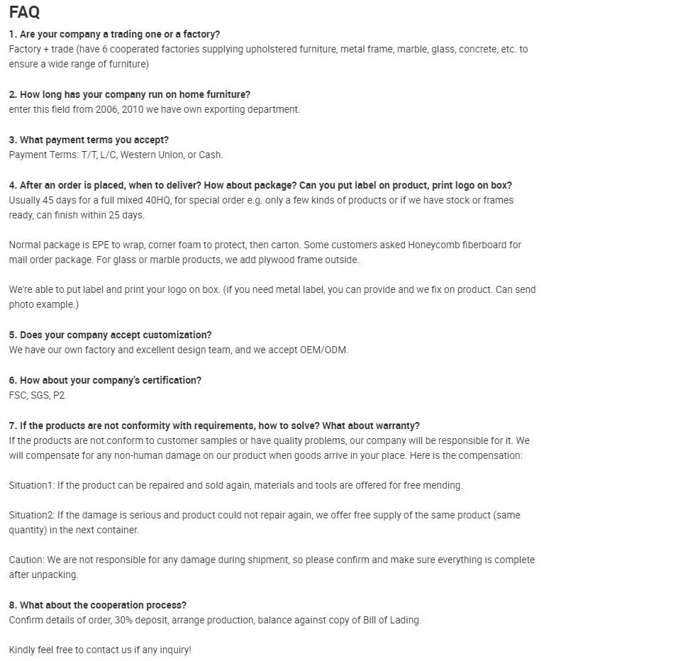 FAQ
