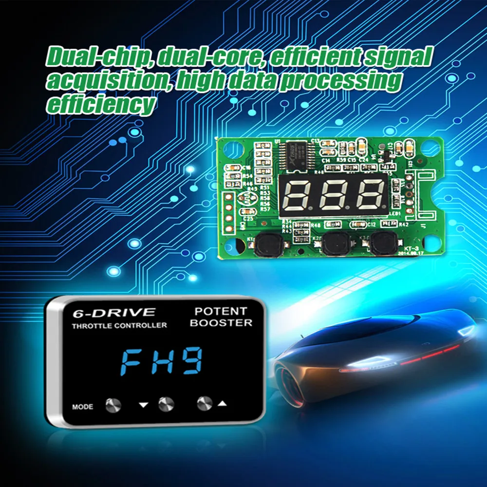 Морзе дросселя контроллер Спринт Бустер Мощным Дроссельной Booster Преобразователь Питания/Переключатель для Honda hyundai